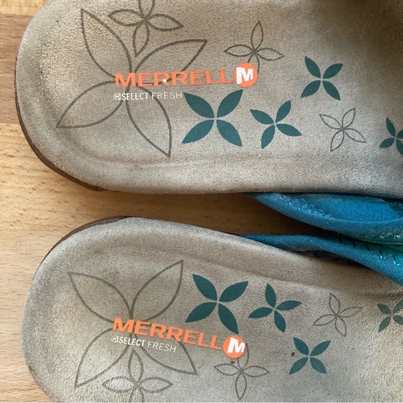 Merrell Size 8 Terran J21810 Sandals in Algiers Blue - Picture 3 of 5